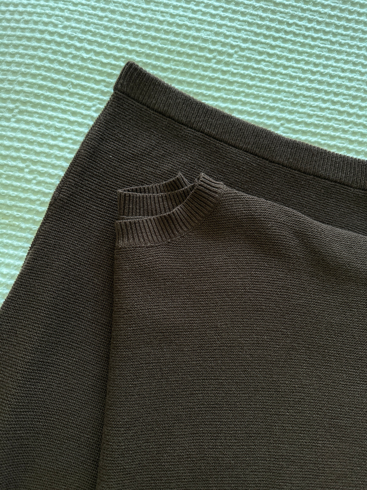 The Maeve Woven Skirt Set in Chocolate