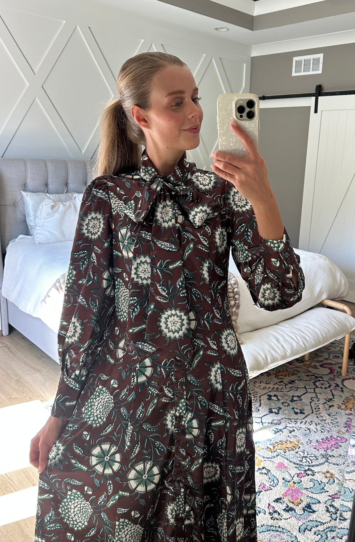The Florence Satin Maxi Dress