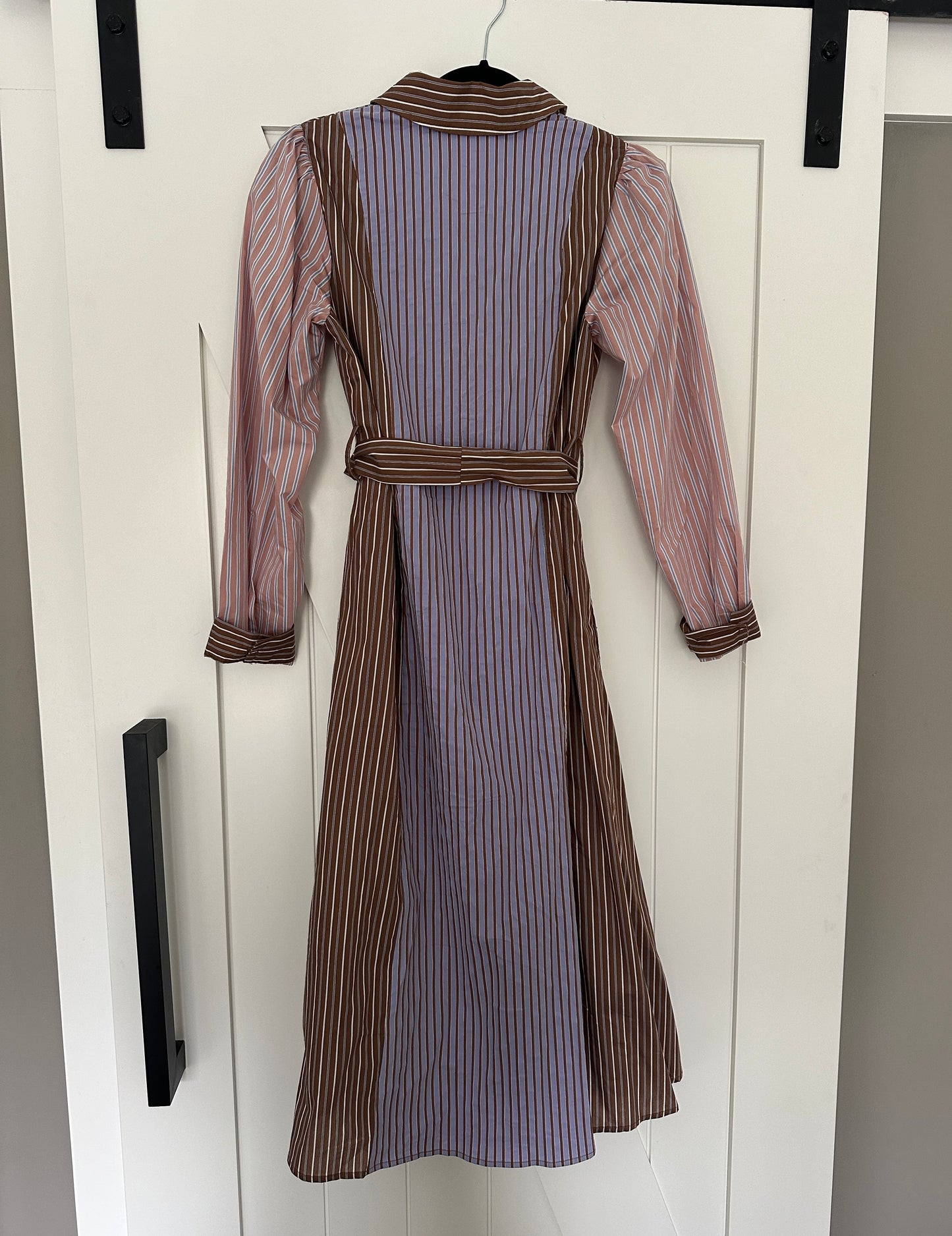 The Lauren Mixed Striped Shirt Dress