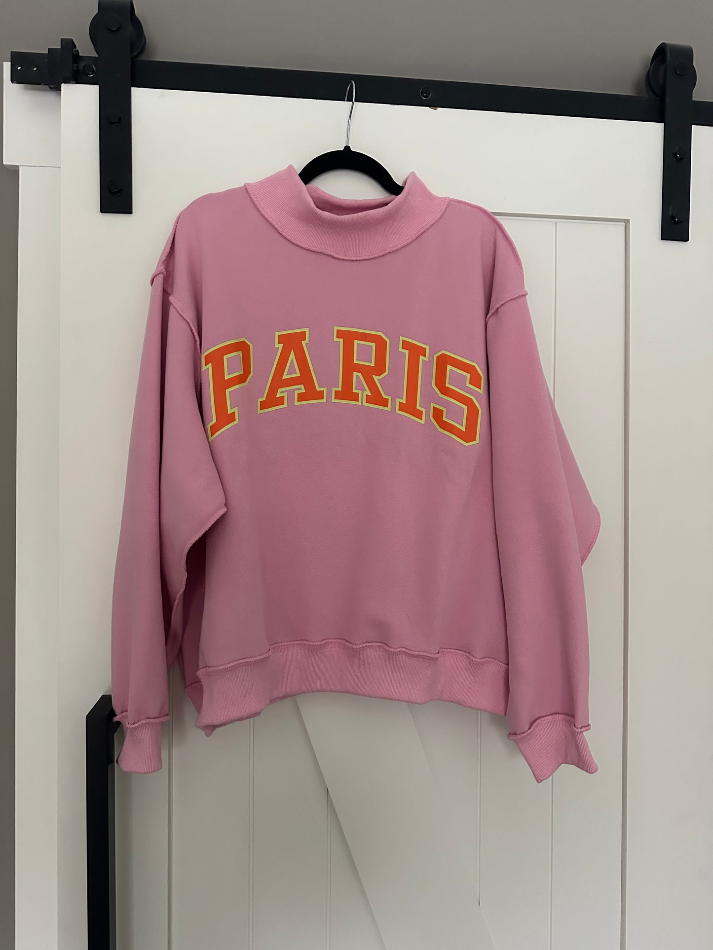 The Paris Reversible Mockneck Sweatshirt