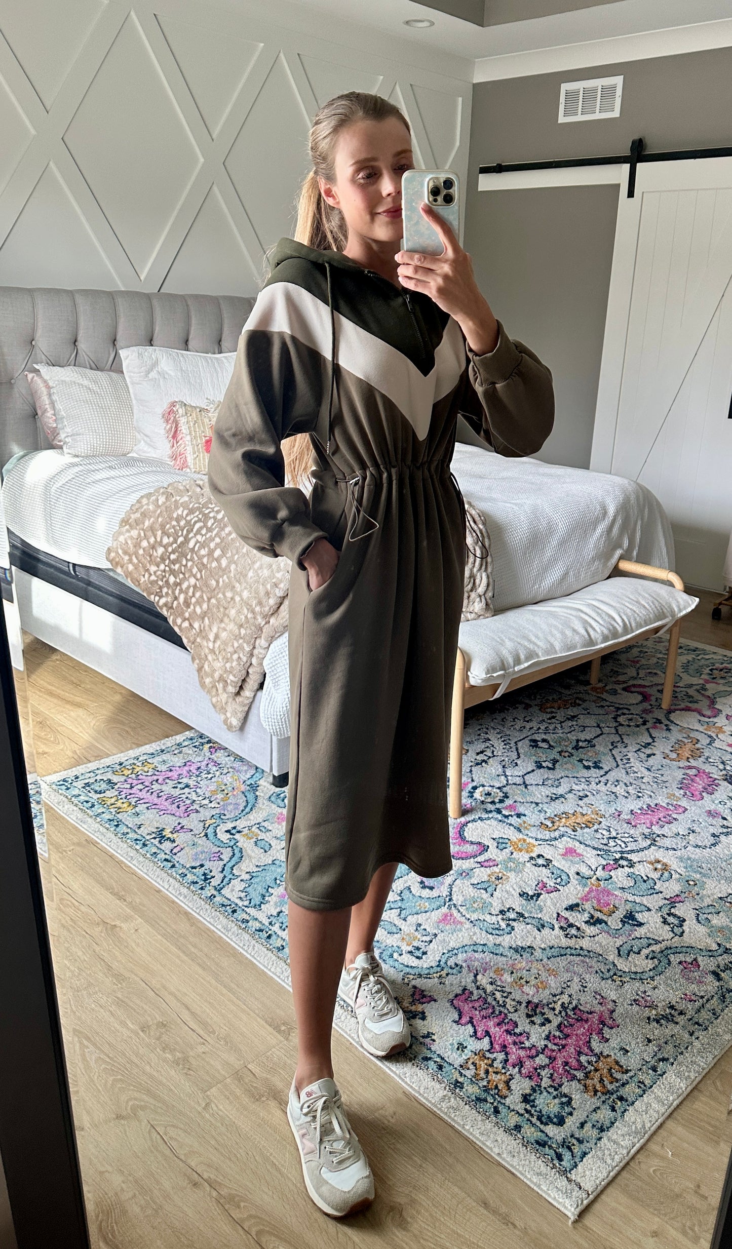 The Ava Hoodie Dress