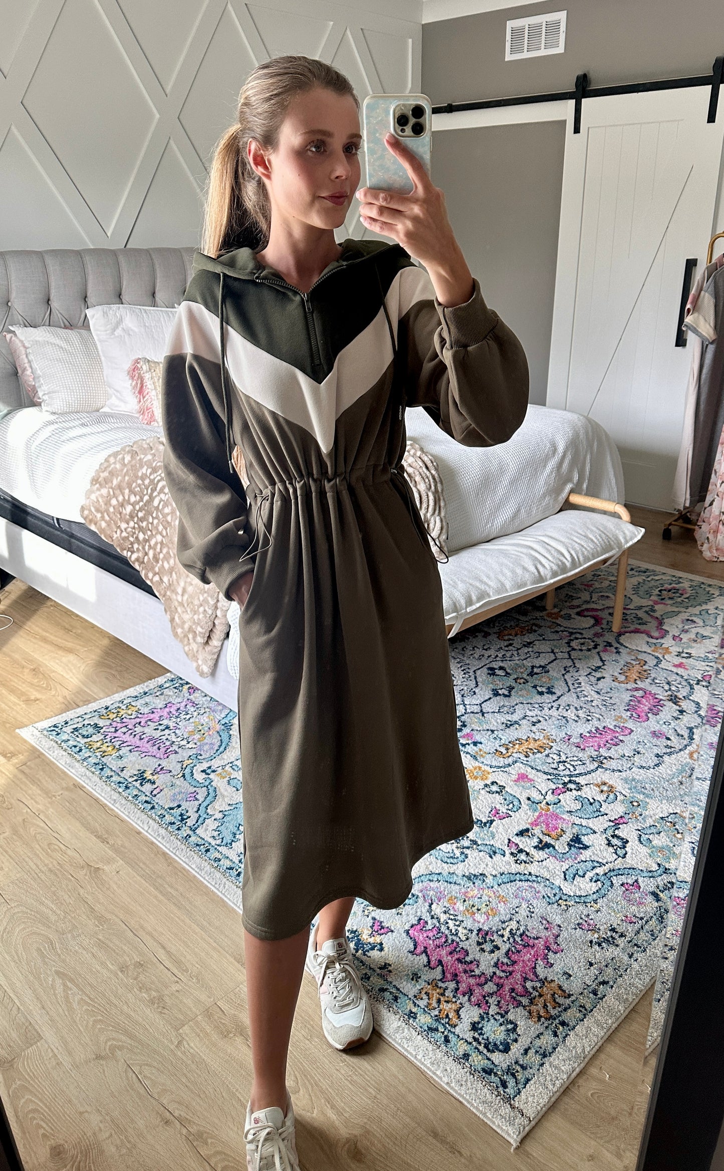 The Ava Hoodie Dress