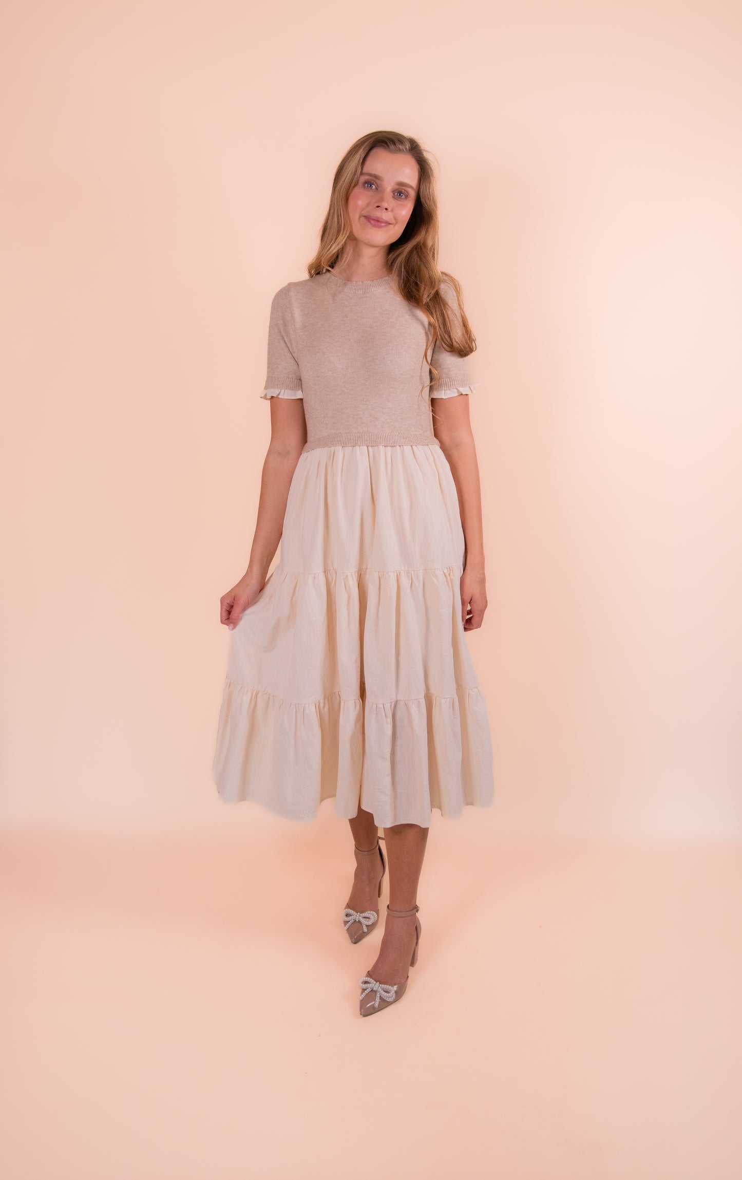 The Emme Knit Tiered Dress