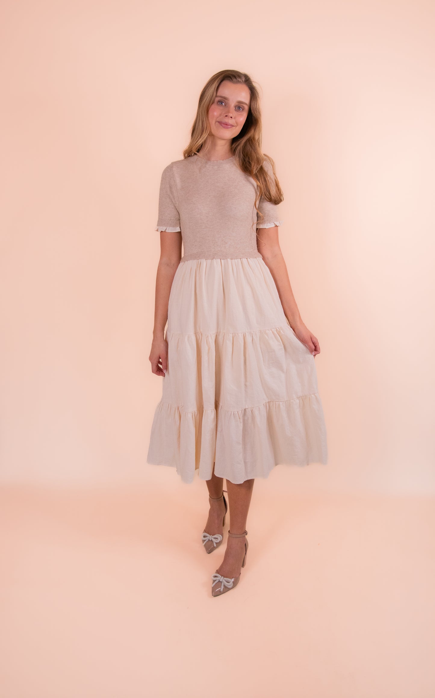 The Emme Knit Tiered Dress