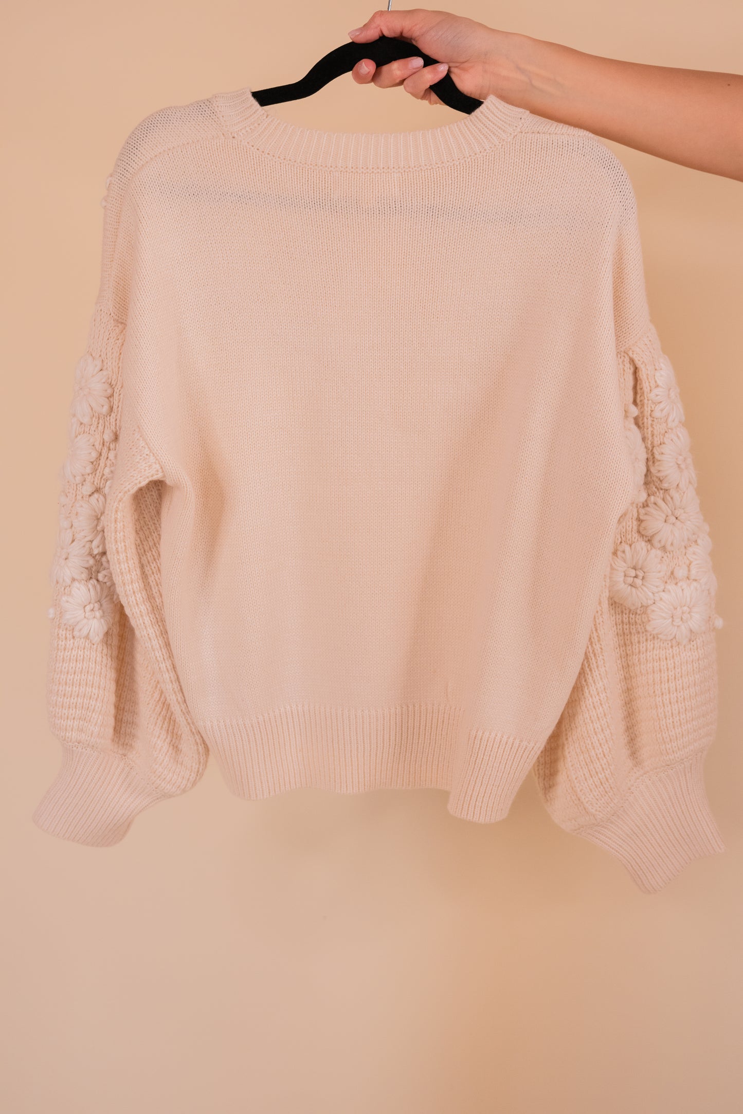 The Kendra Embroidered Floral Sweater