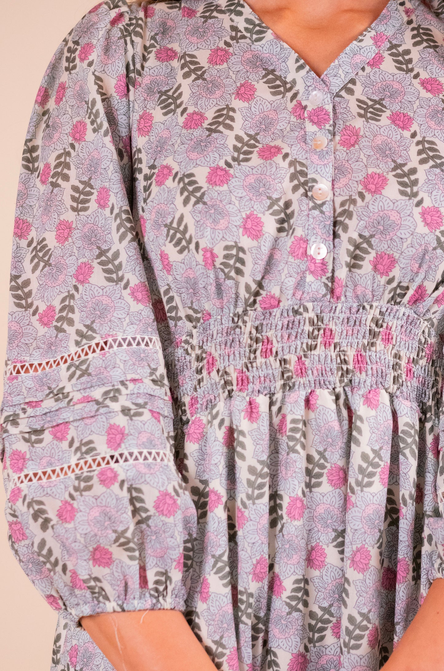 The Eva Floral Midi Dress