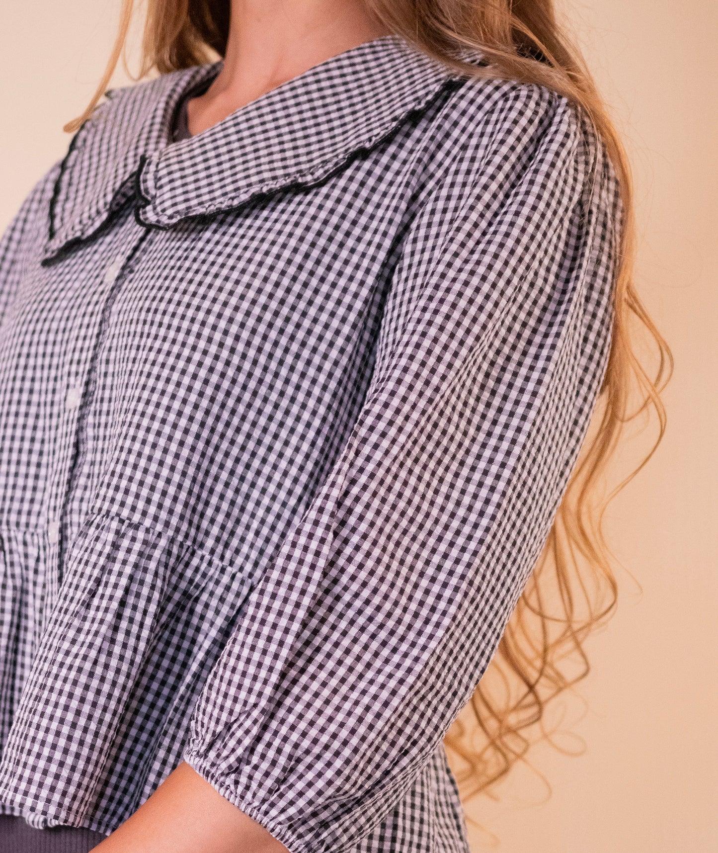 The Joelle Gingham Top