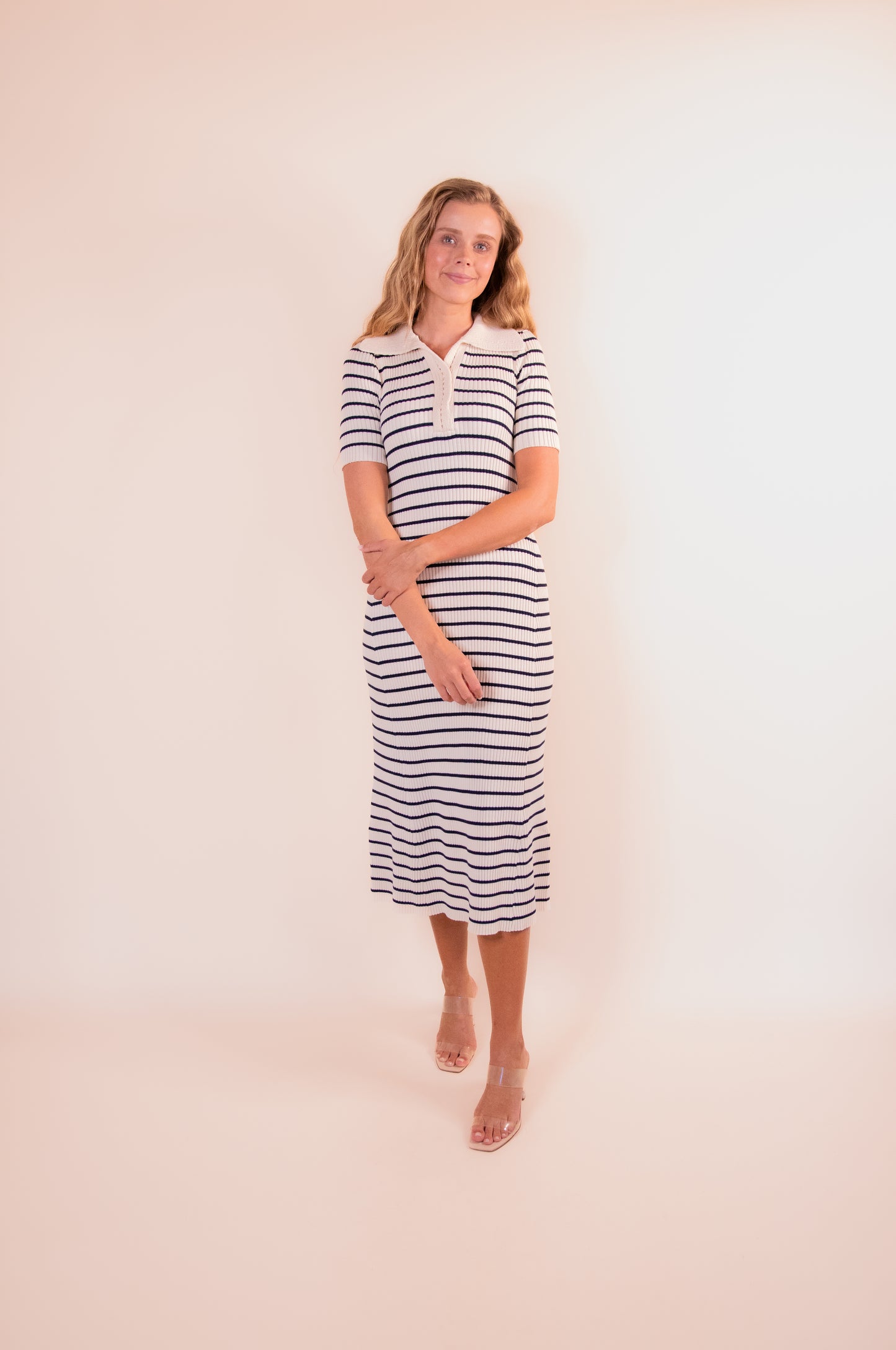 The Junie Collared Knit Dress