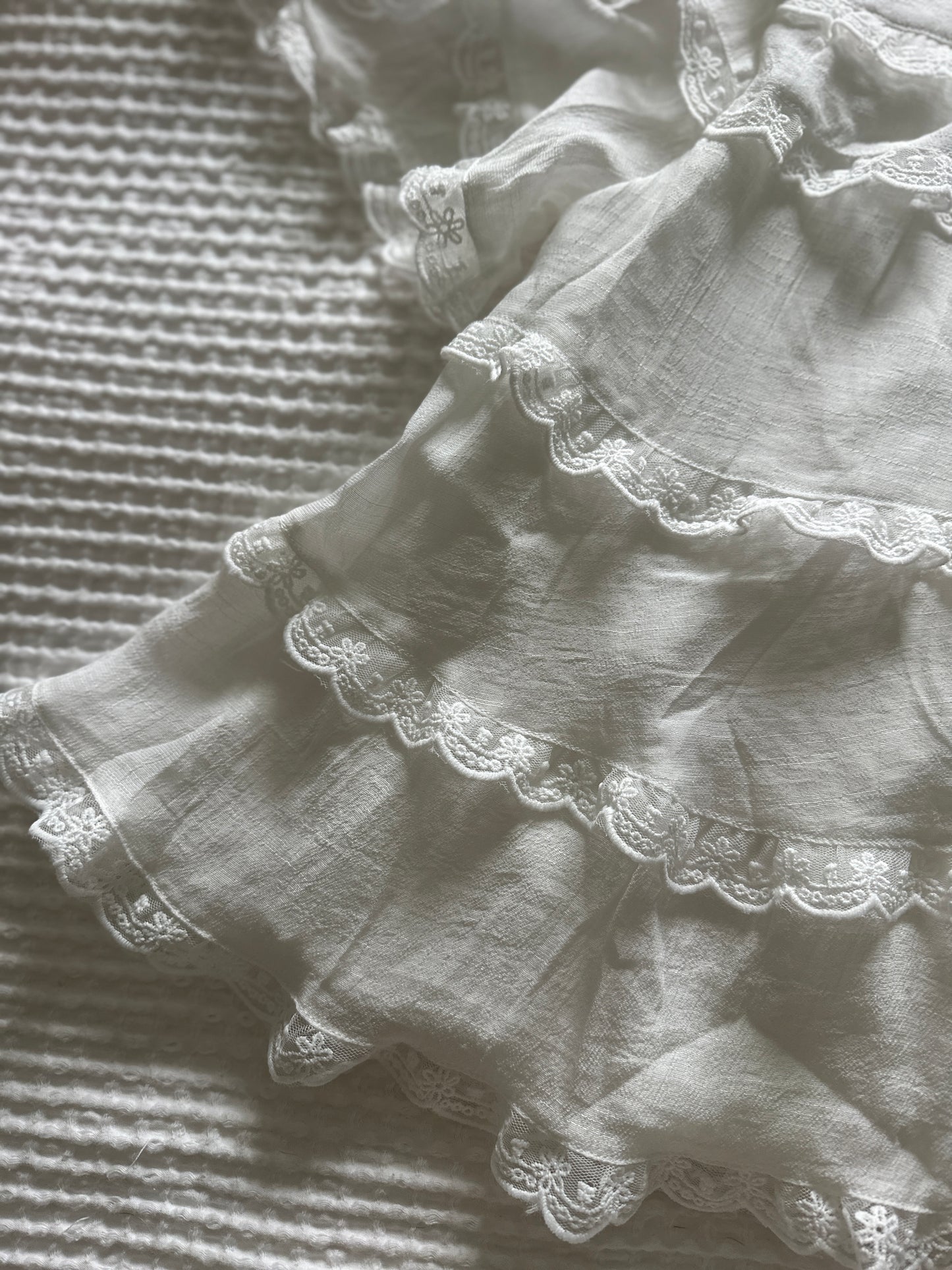 The Roe Lace Babydoll Top
