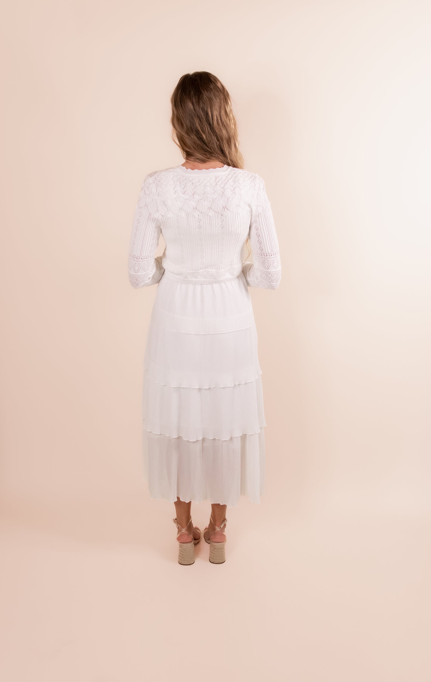The Prim Ruffled Tank Dress
