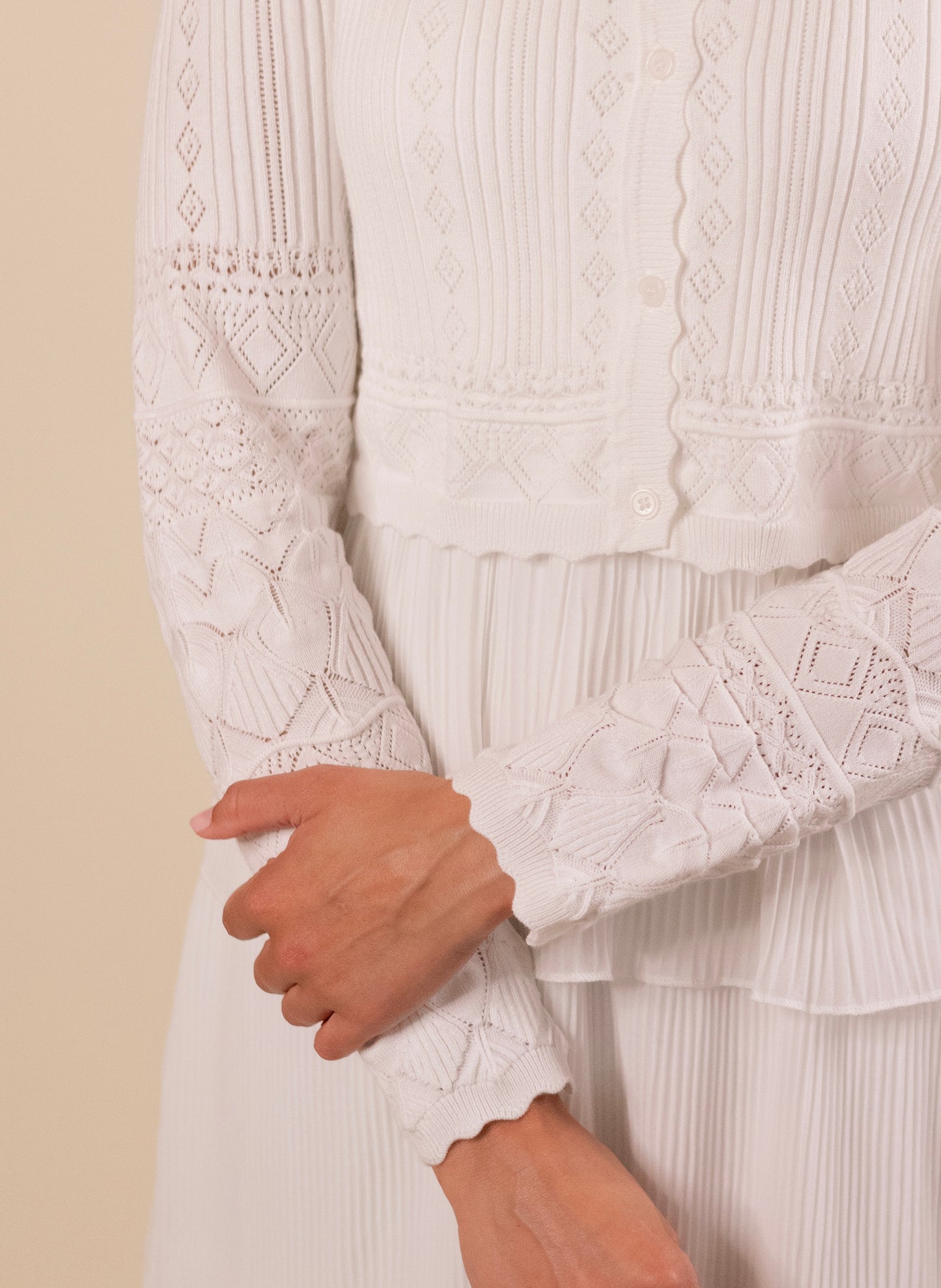 The Prim Ruffled Tank Dress
