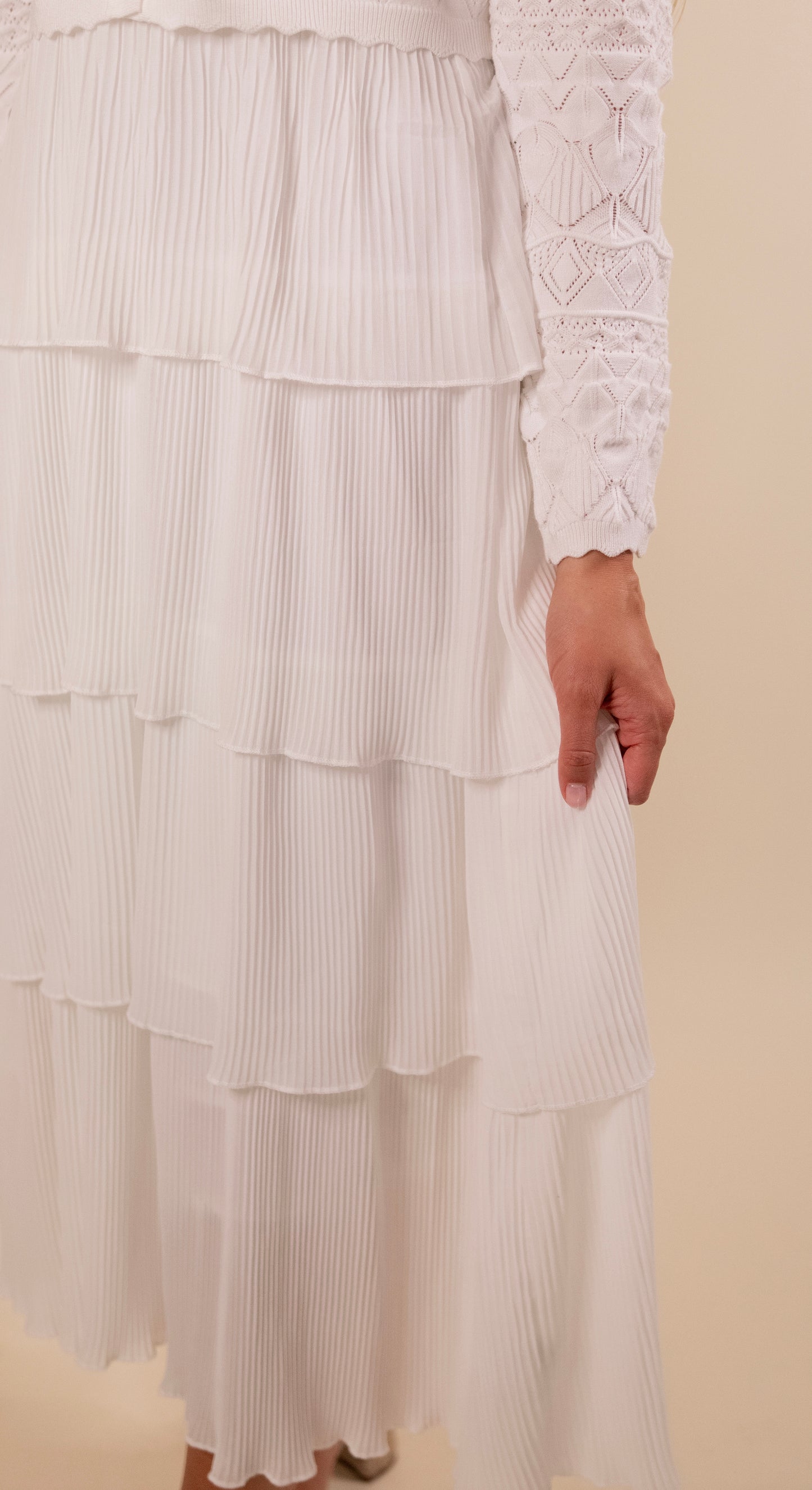 The Prim Ruffled Tank Dress