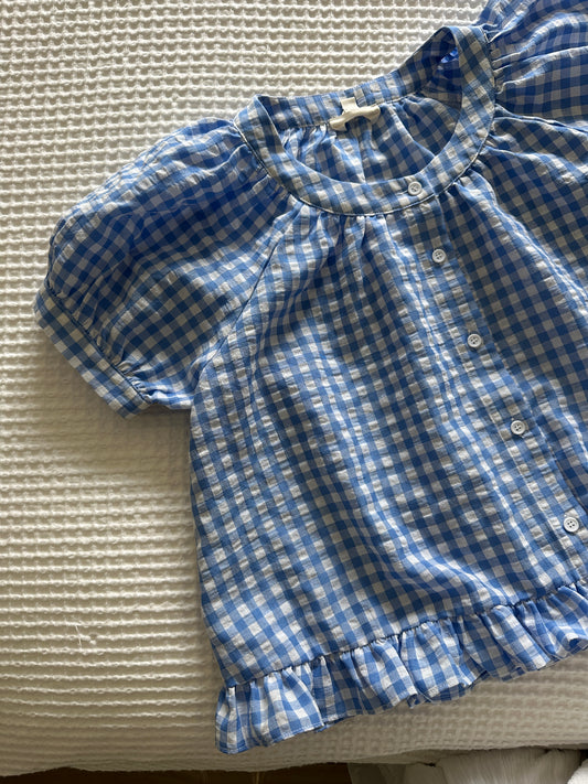 The Kelly Gingham Top
