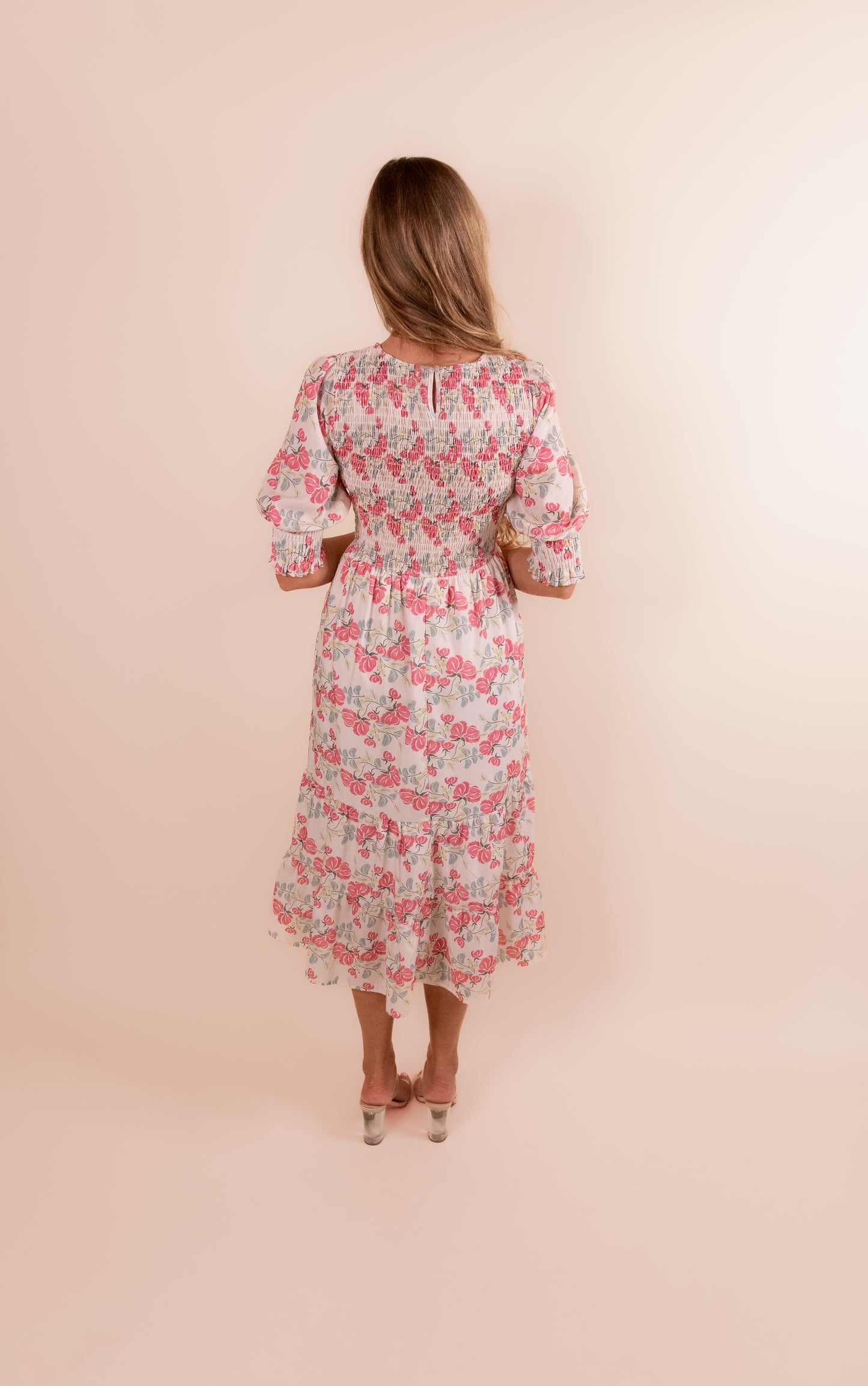The Sadie Floral Smocked Dress