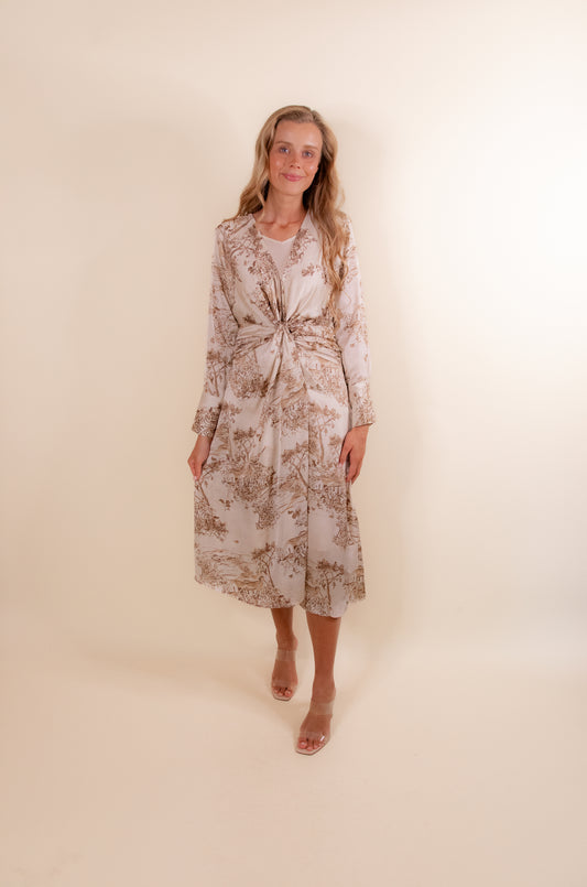 The Maren Satin Midi