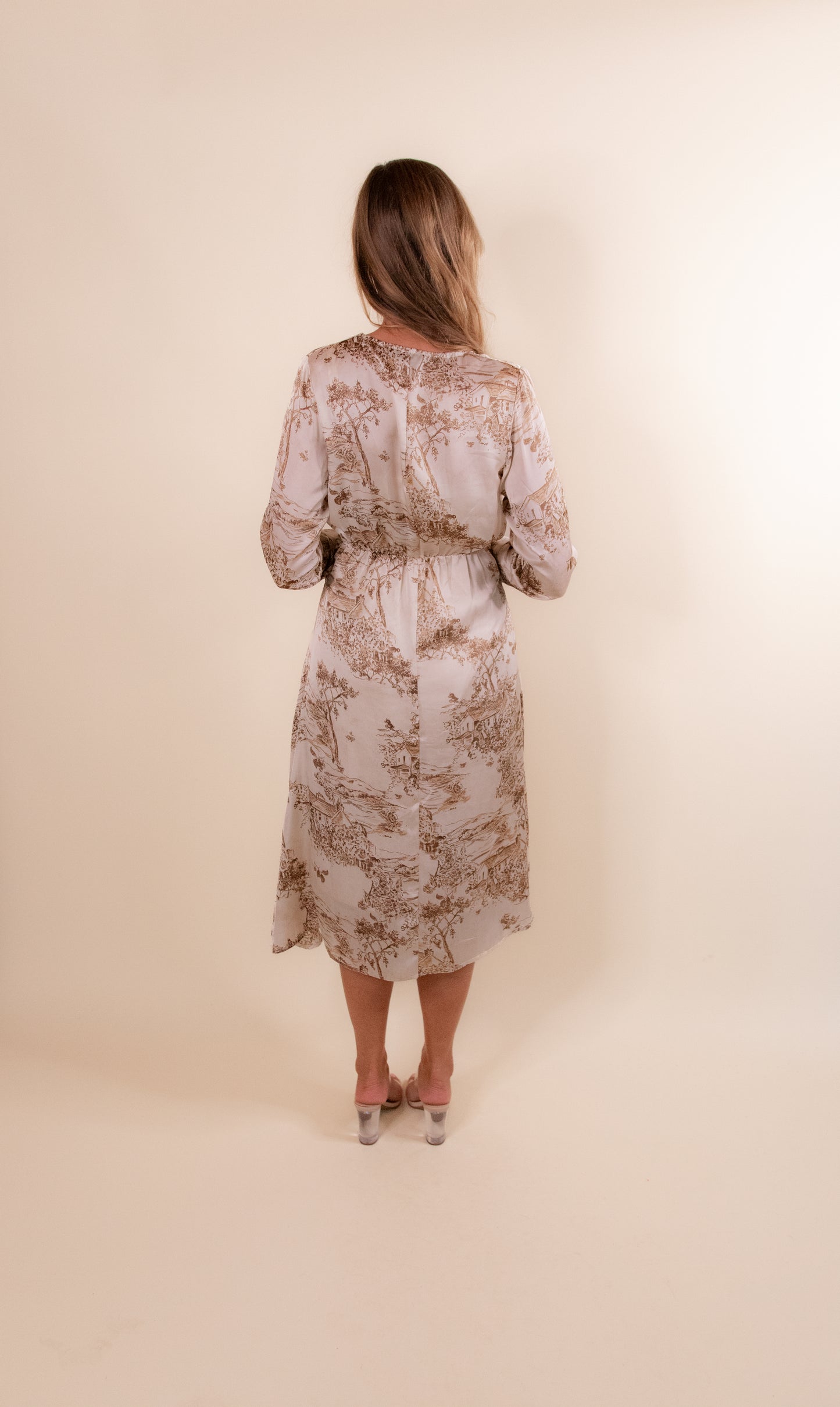 The Maren Satin Midi