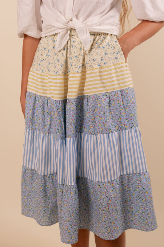 The Lennon Tiered Skirt