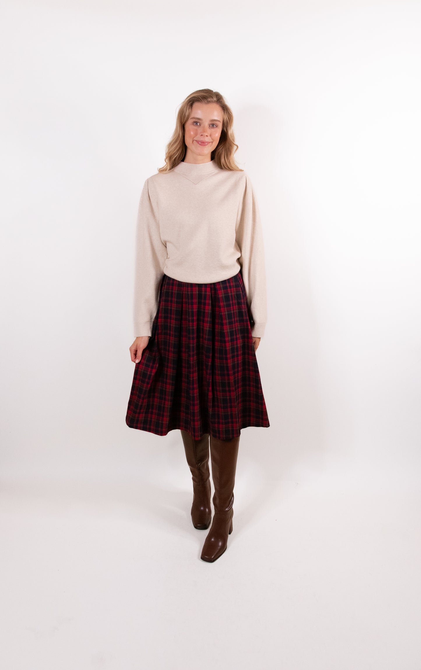 The Kelly Buttery Soft Mockneck Sweater