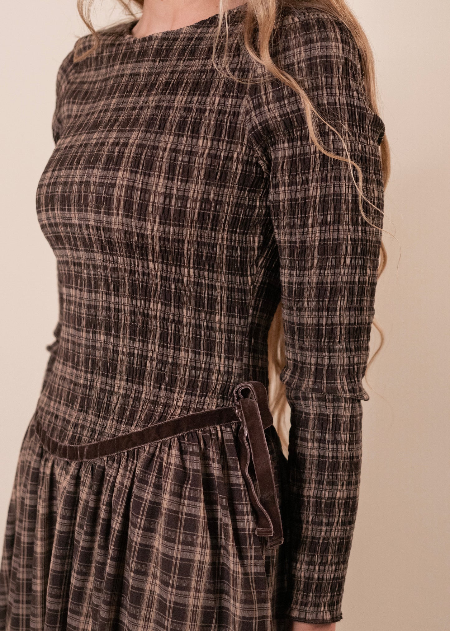 The Ella Smocked Drop Waist Dress