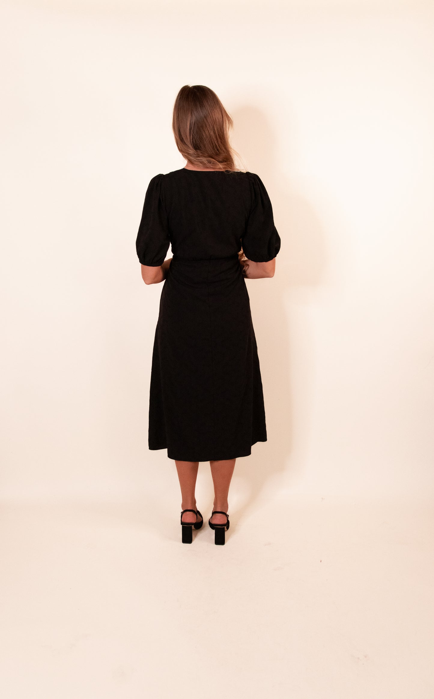 The Clara Lace Trim Dress