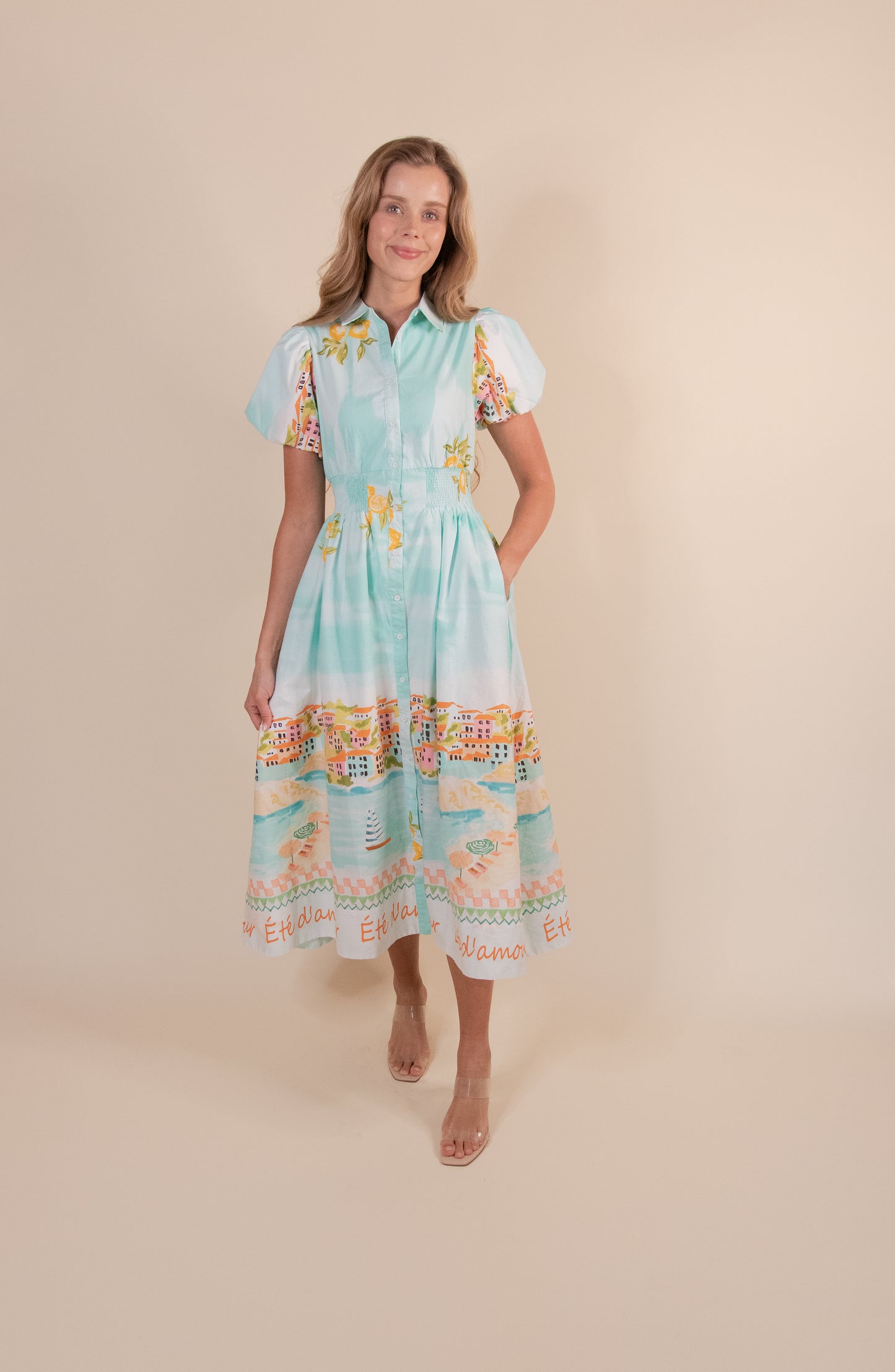 The Amalfi Midi Dress