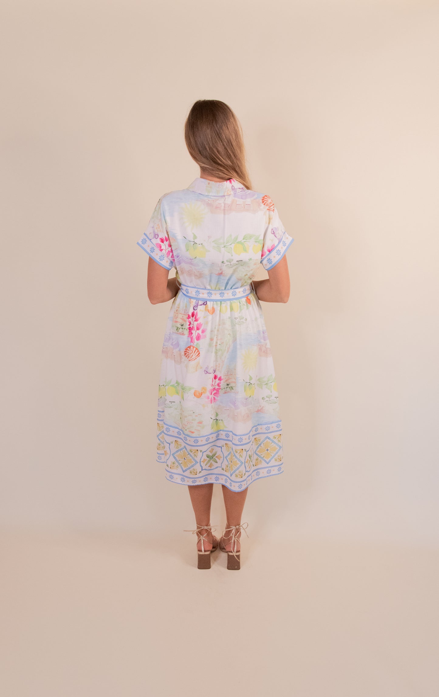 The Euro Charm Shirt Dress