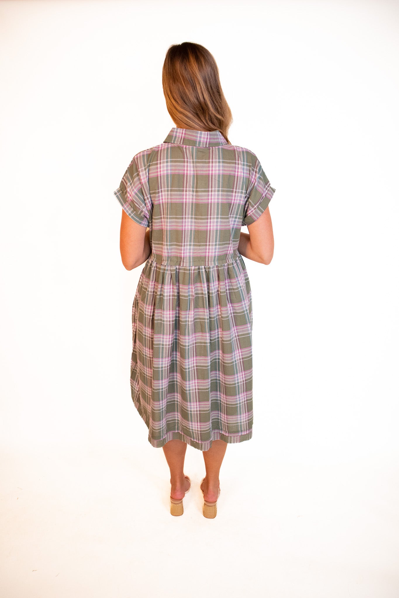 The Pepper Plaid Babydoll Dress