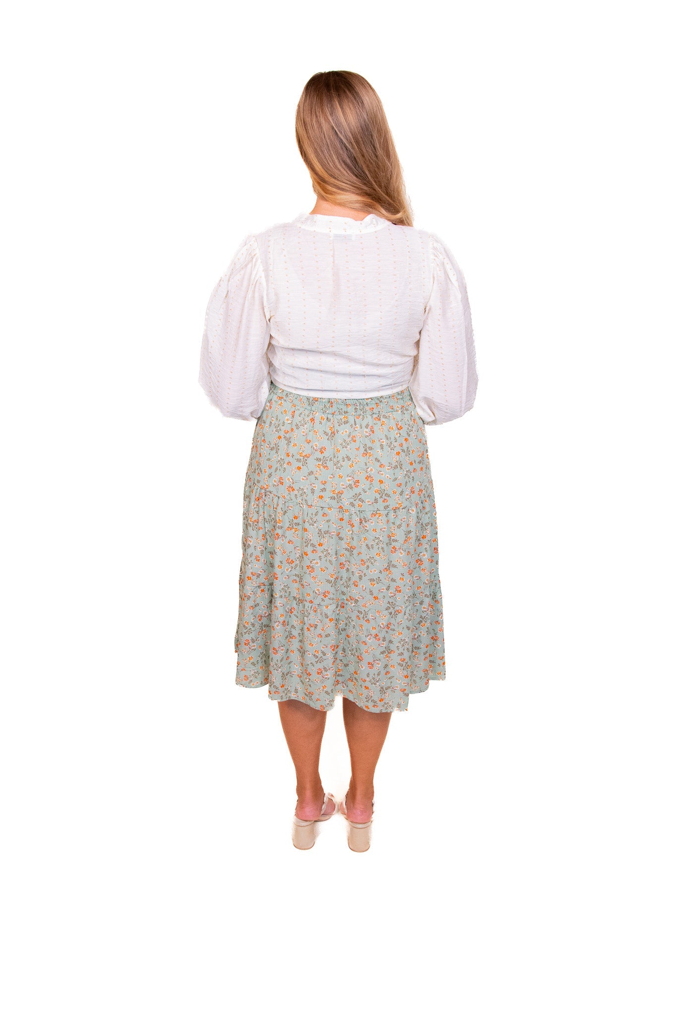 RESTOCKED - The Rhen Boho Floral Skirt