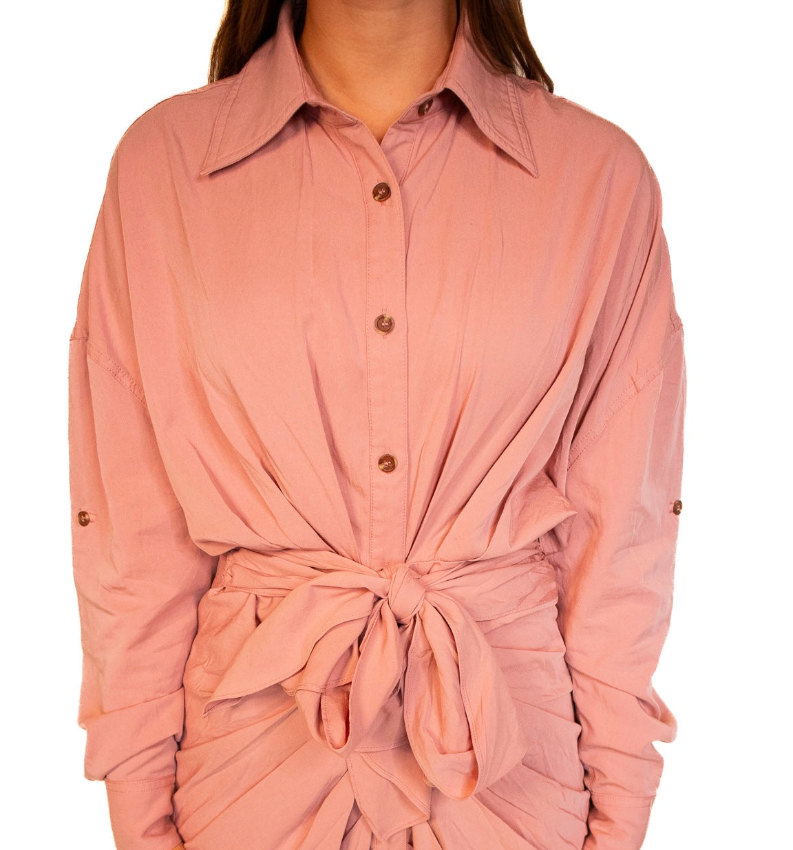 The Serena Tencel Midi in Rose