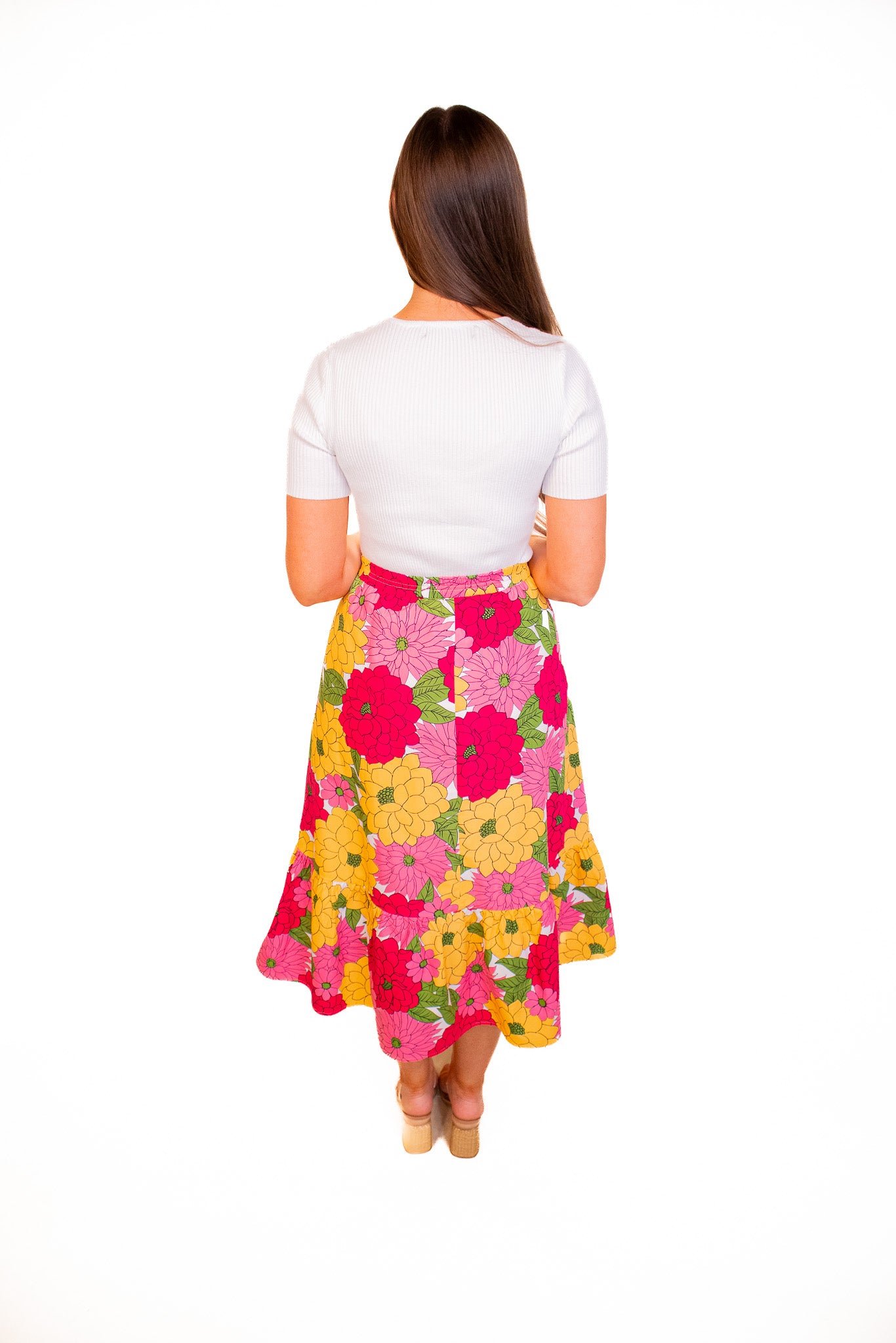 The Secret Garden Floral Skirt