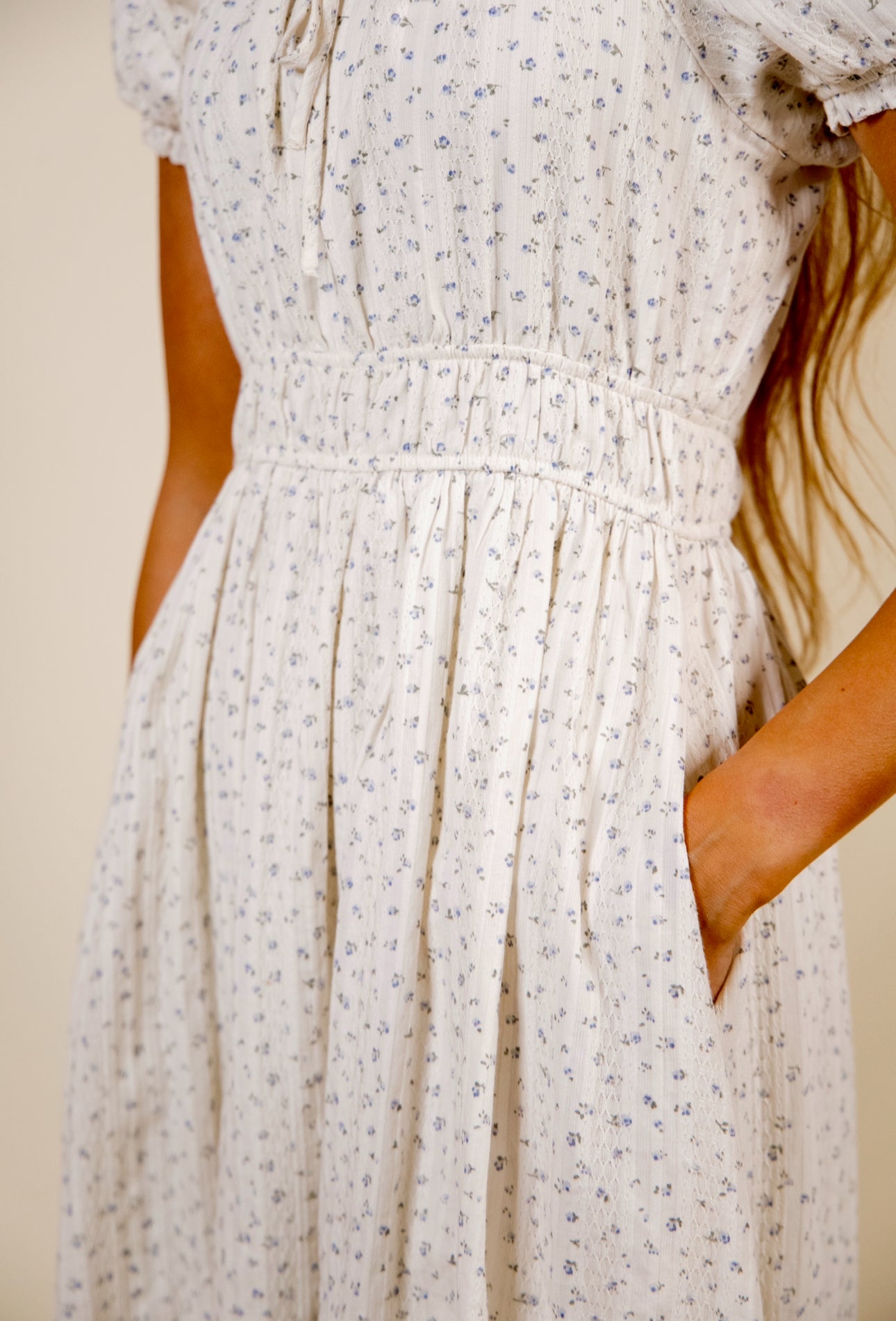 The Bluebell Meadow Dress in Ditsy Floral