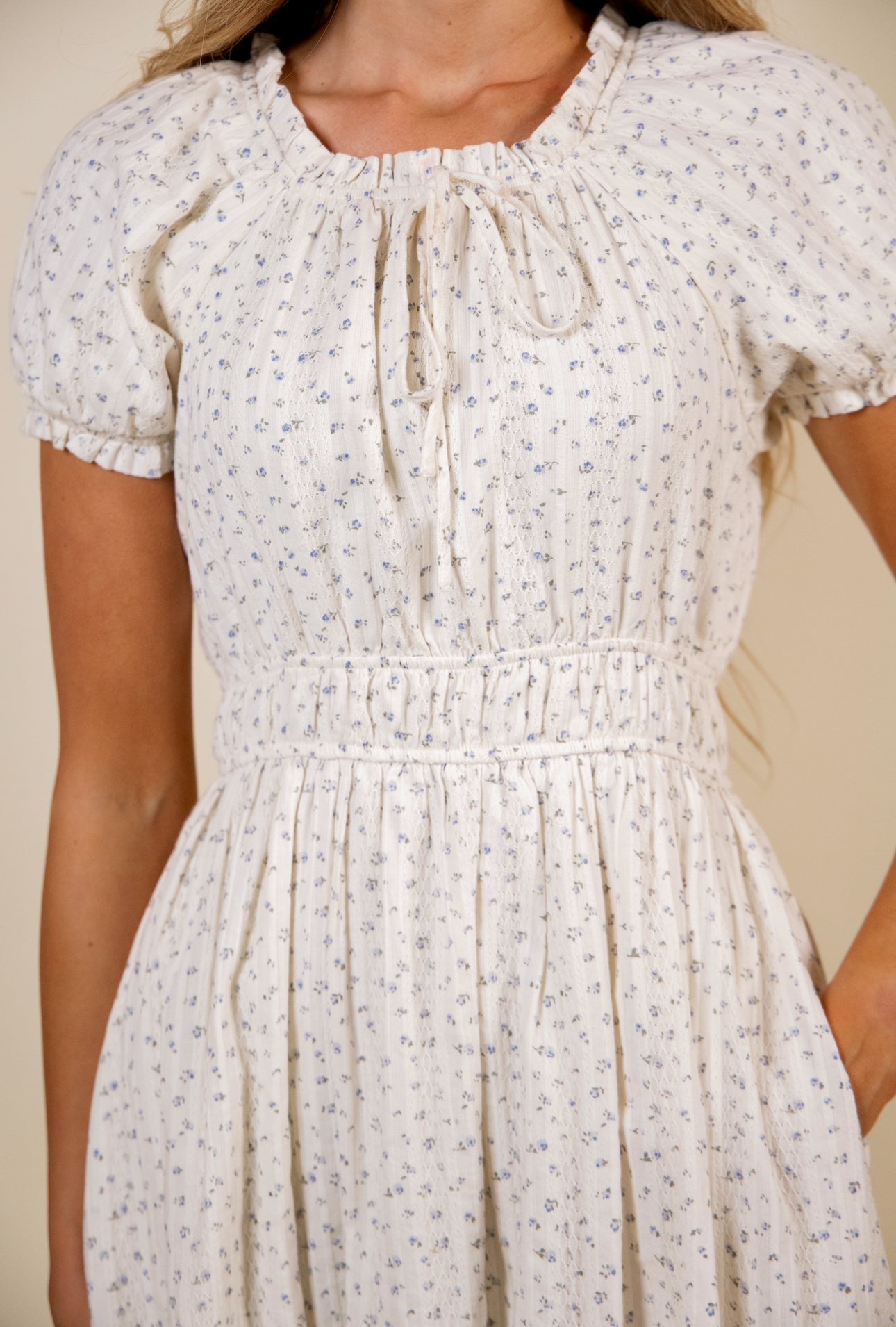 The Bluebell Meadow Dress in Ditsy Floral