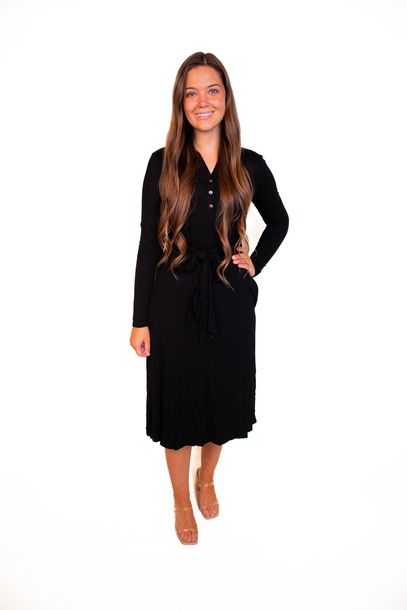 The Dani Collar Jersey Dress