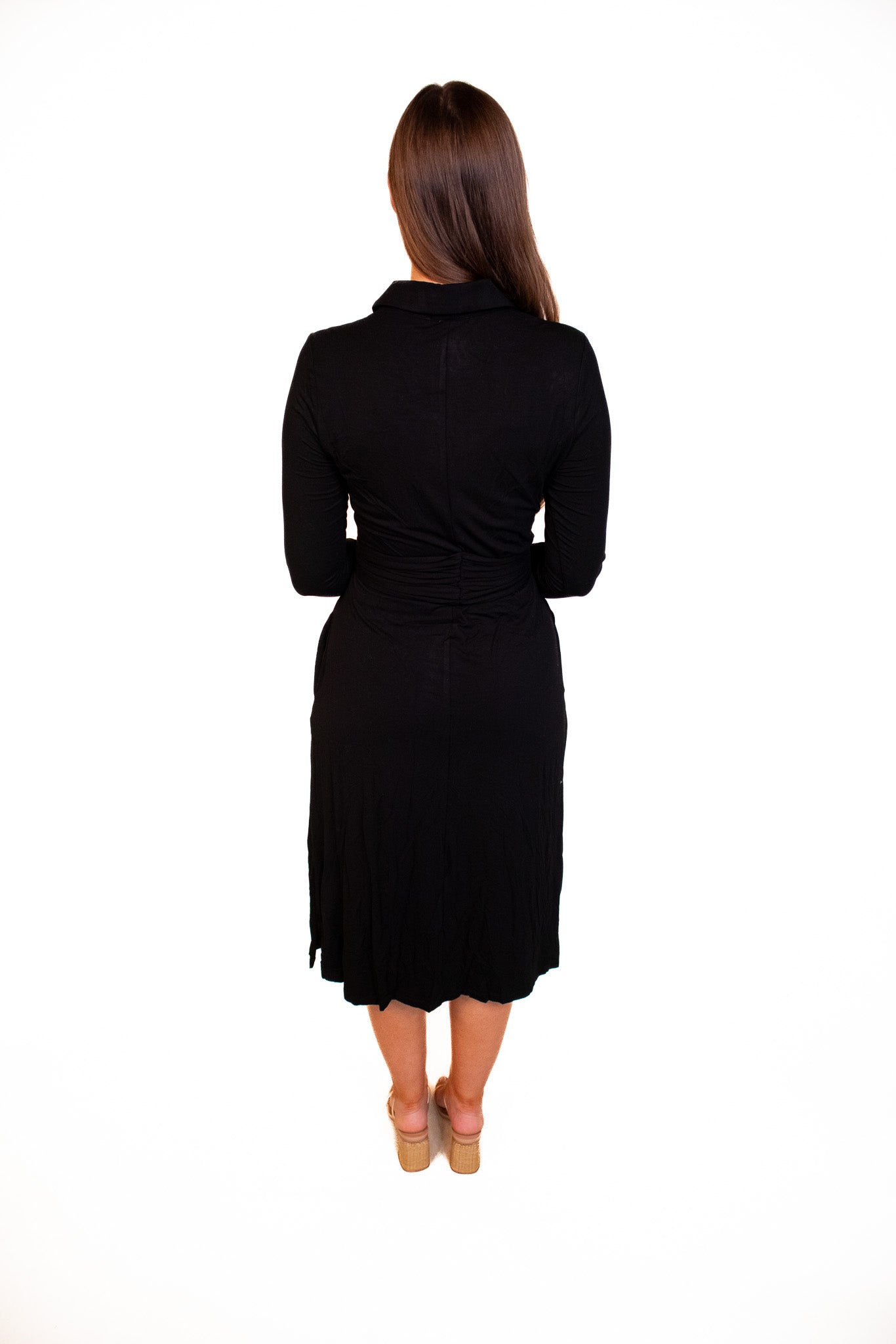 The Dani Collar Jersey Dress