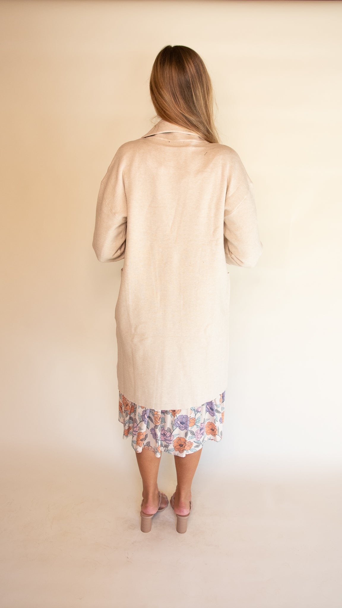 The Kylie Shirt Jacket in Cream