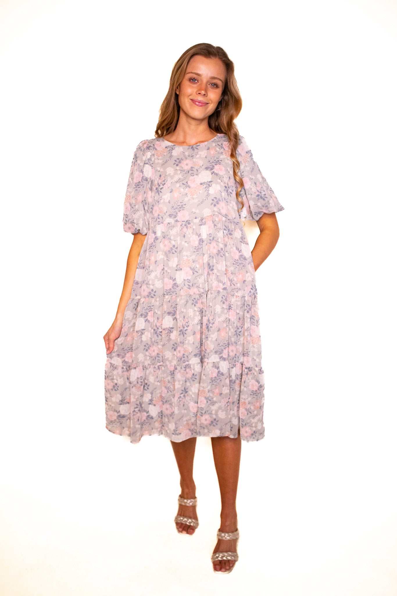 The Georgia Floral Babydoll Dress