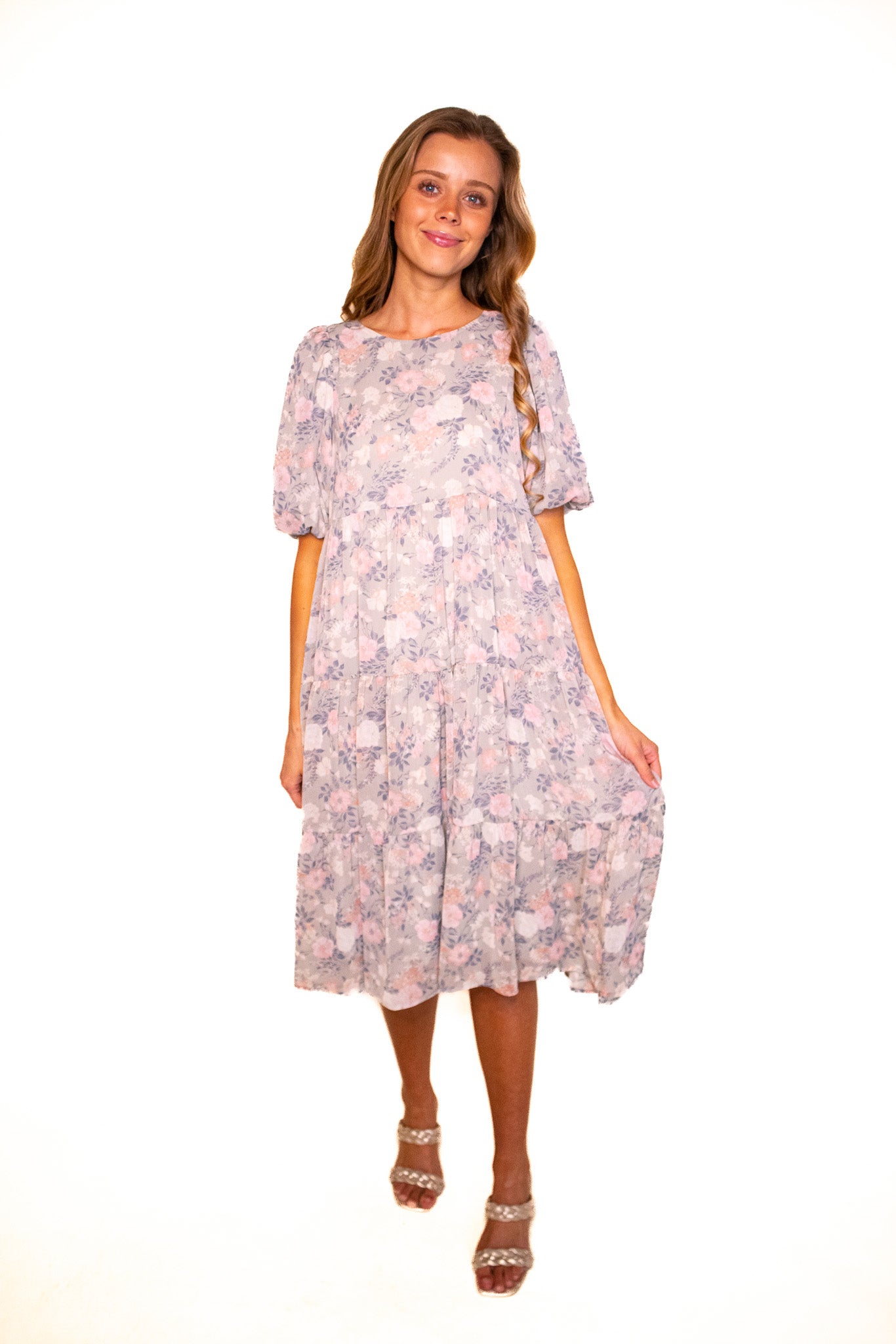 The Georgia Floral Babydoll Dress