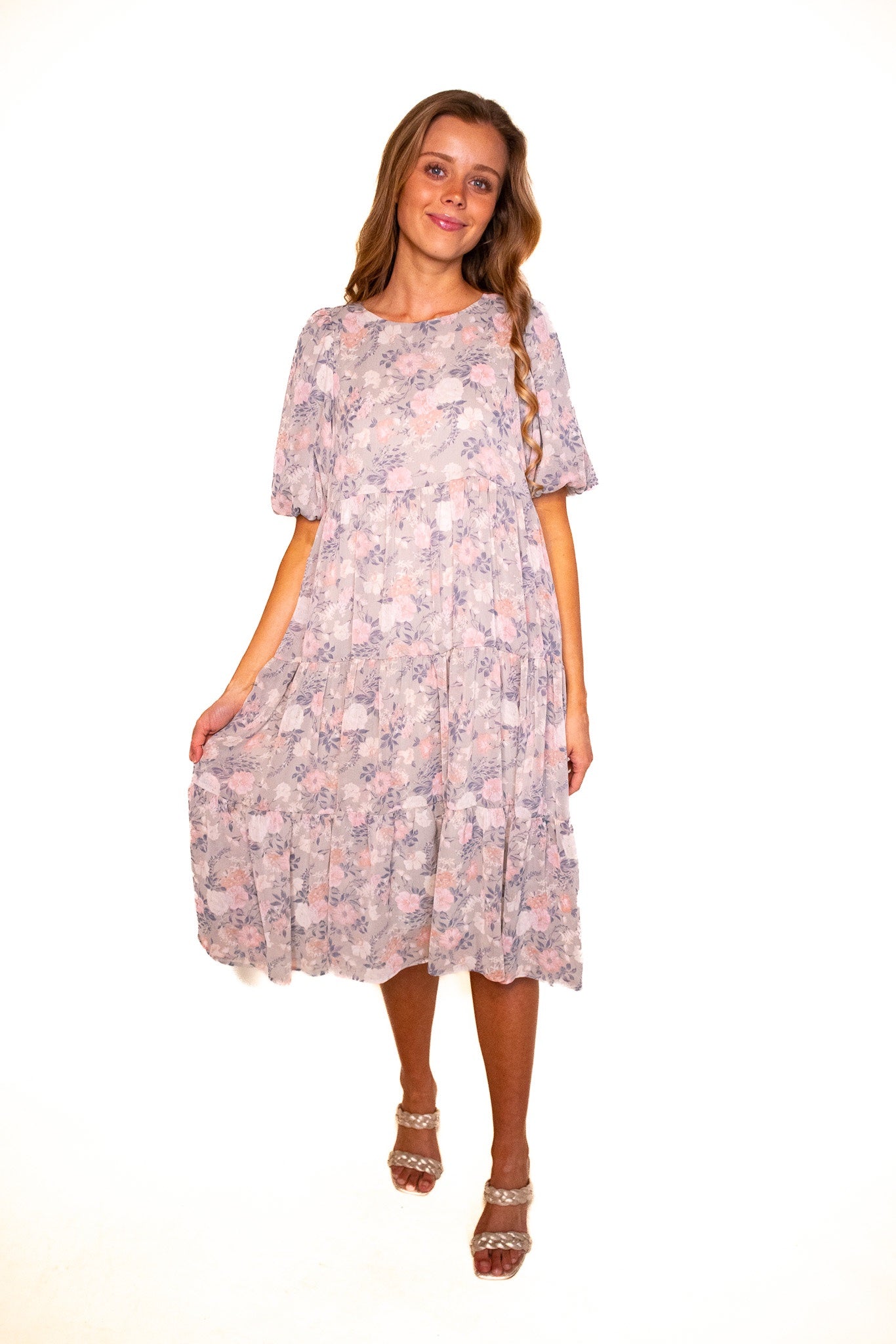 The Georgia Floral Babydoll Dress