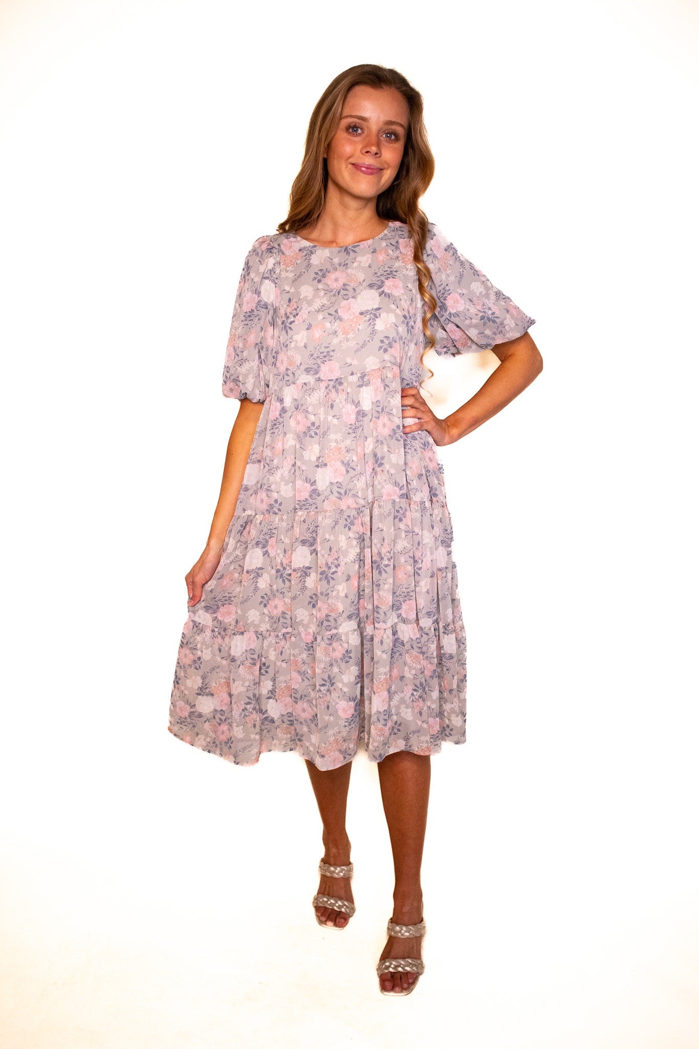 The Georgia Floral Babydoll Dress