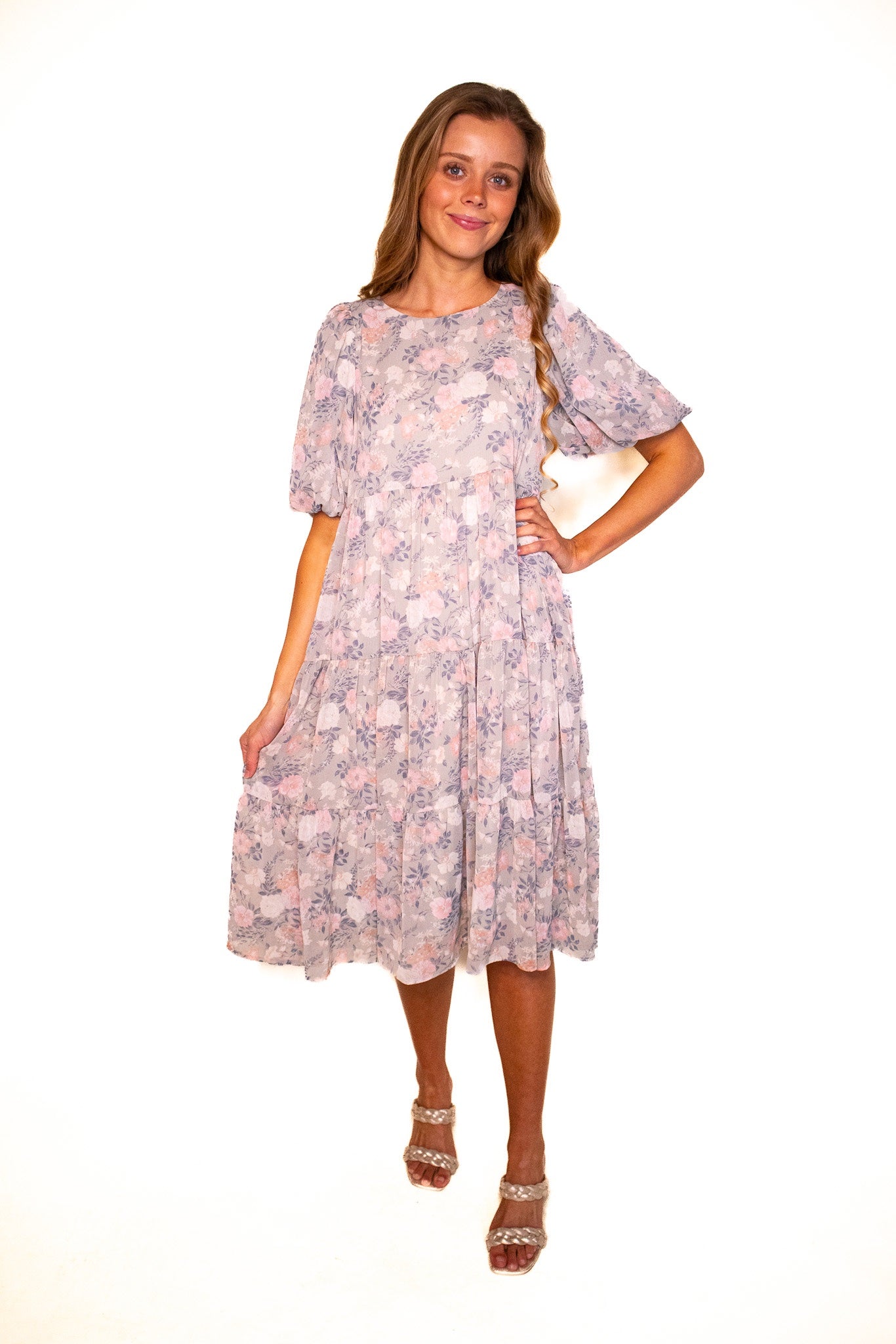 The Georgia Floral Babydoll Dress