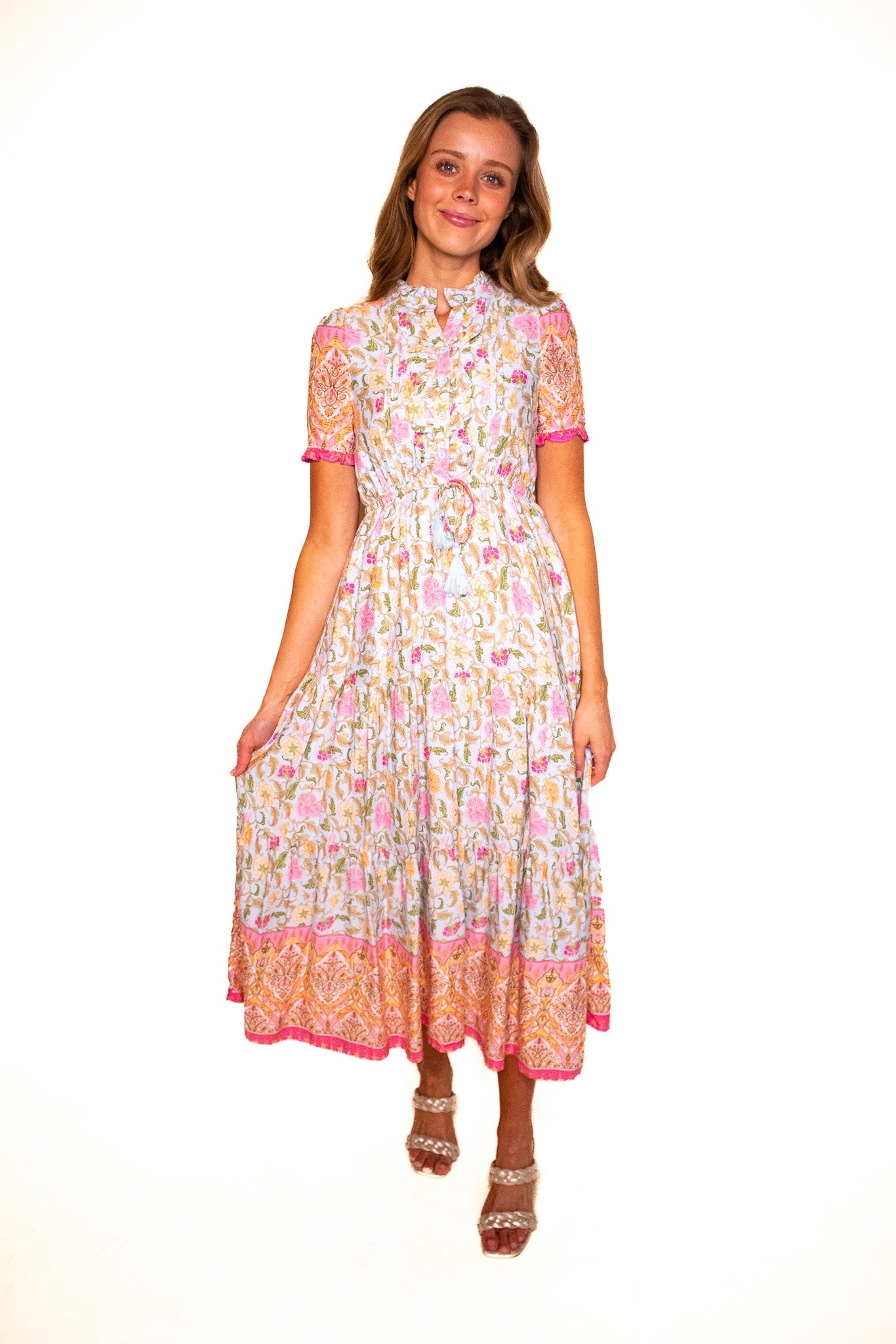 The Ellison Dress in Boho Floral