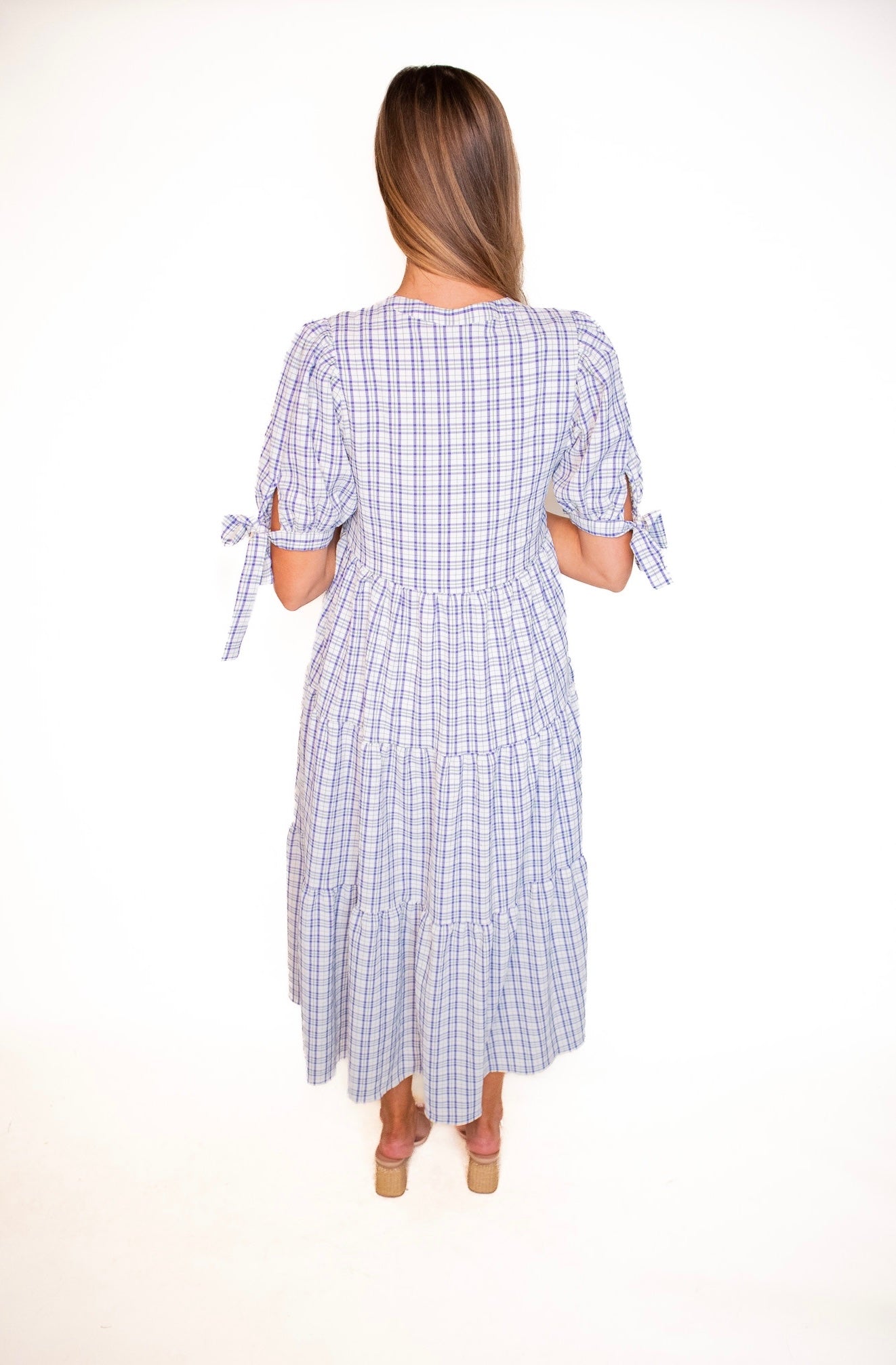 The Chelsea Plaid Babydoll Dress